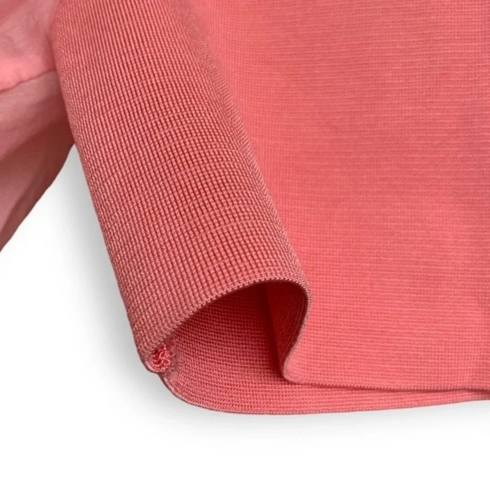 Zara Puff Sleeve Crop Top Pink Sheer Organza SOLD - Picture 10 of 16